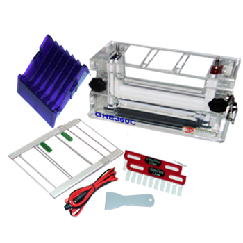 超簡易垂直電泳槽系統