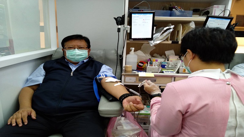 疫情仍嚴峻　中油號召員眷捐血達222袋