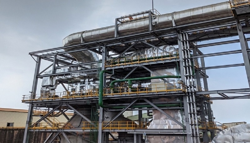   中鋼公司全數完成燒結工場煙氣脫硫設備增設