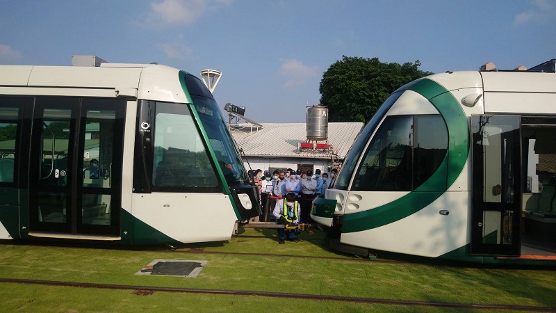 環狀輕軌路段C17-C20站完成履勘　續朝通車目標邁進