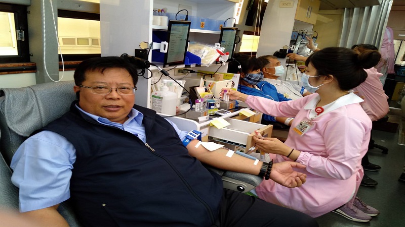 疫情趨援 中油熱烈捐血 解決血荒