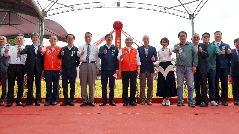 橋頭科學園區區徵公共工程動土　陳其邁：建立完整半導體產業聚落帶動地方繁榮