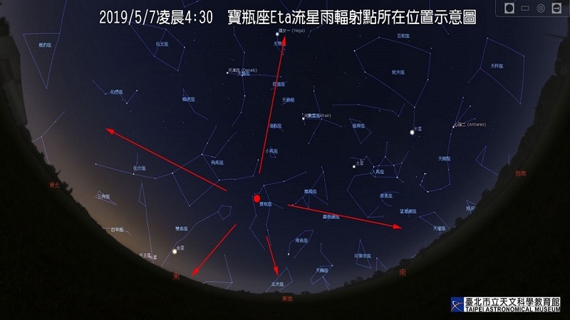 夏季最盛大的寶瓶座流星雨　5/6閃亮登場