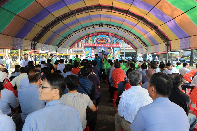 台船公司民營化11週年公司慶　　台船11 團結同心