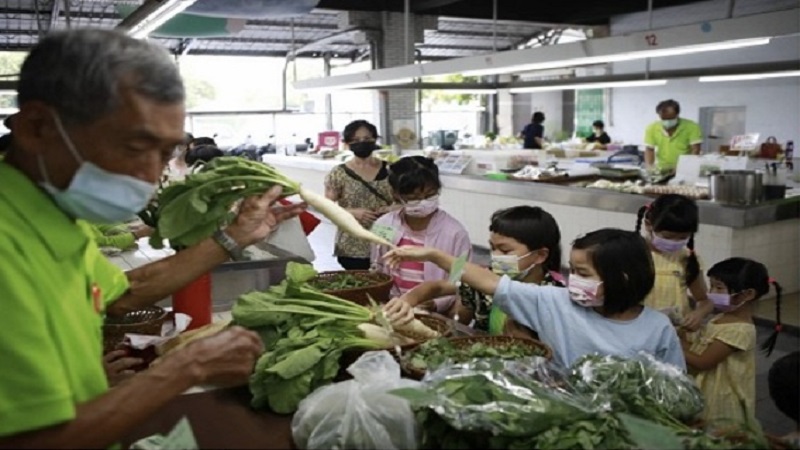 高雄尚青的料理實驗課　親子同遊有機市集暢玩食農教育