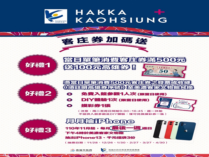 高雄客庄券加碼來了　客庄券2.0再升值　