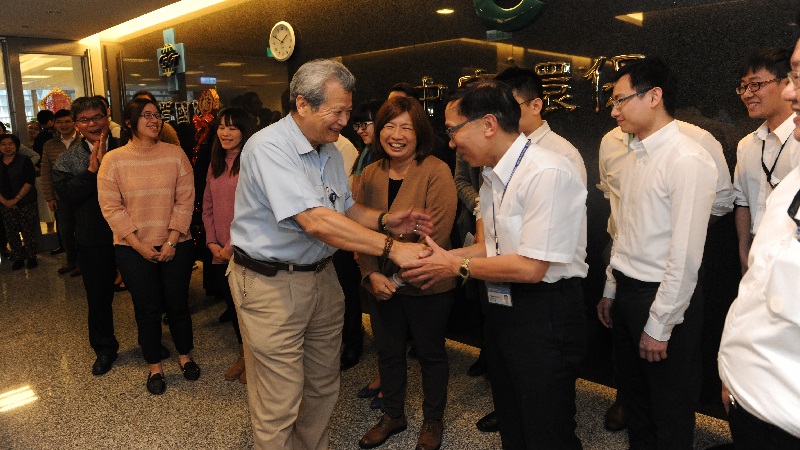 中鋼經營團隊春節前夕拜年活動