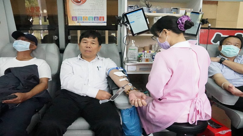 中油百萬CC熱情公益捐血活動　宣揚「捐血一袋 救人一命」