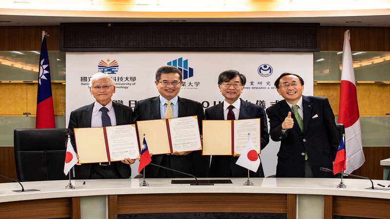 金屬中心與高雄科技大學及八戶工業大學簽署合作備忘錄 　共同促進台日學研技術合作及產業人才培養
