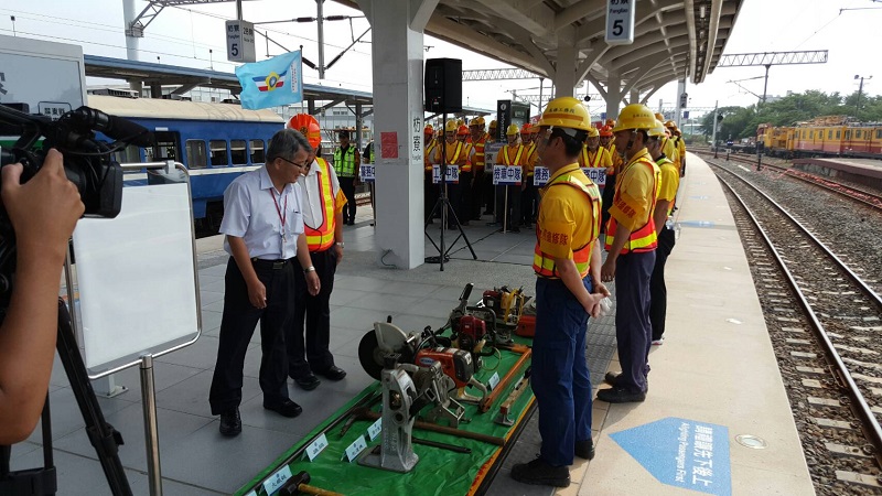 臺鐵特種防護團　舉辦108年「南迴計畫」防災演練