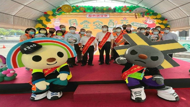 國道服務區「交通安全月」　OPEN小將也來幫忙