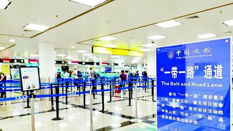 廈門機場開通「一帶一路」 專用通道便利沿線國家人員出入境