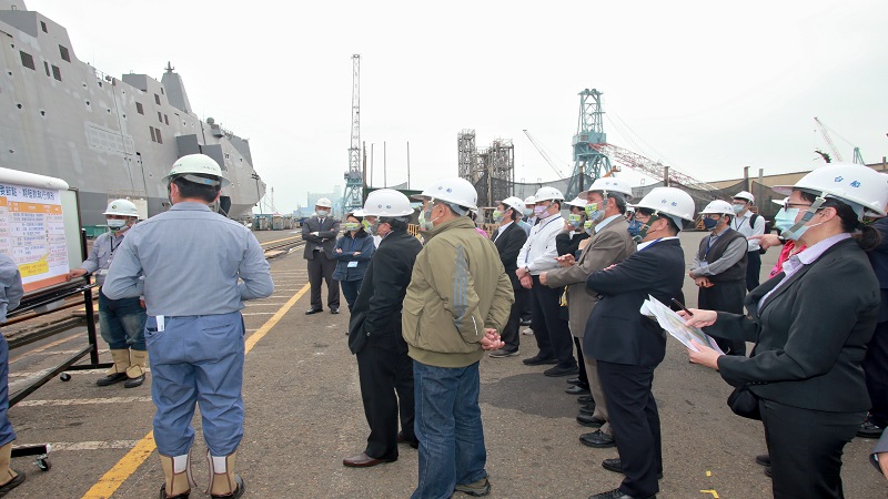 監察院外交暨國防委員會今視導　台船潛艦國造與玉山艦專案進度