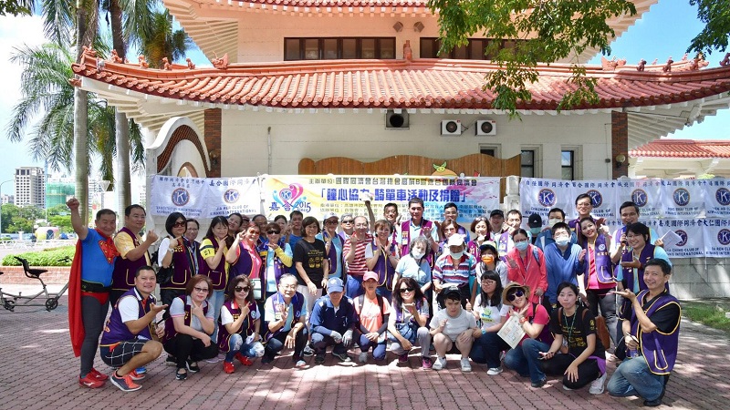 嘉合國際同濟會辦理　曈心協力騎單車捐物資活動 