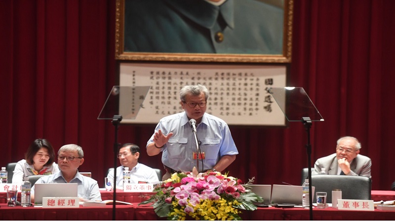 中鋼公司第17屆董事會　翁朝棟續任董事長職務