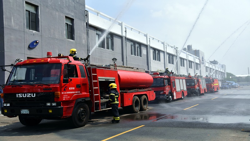 前鎮科技產業園區舉辦　「高科技電子廠防災演練」