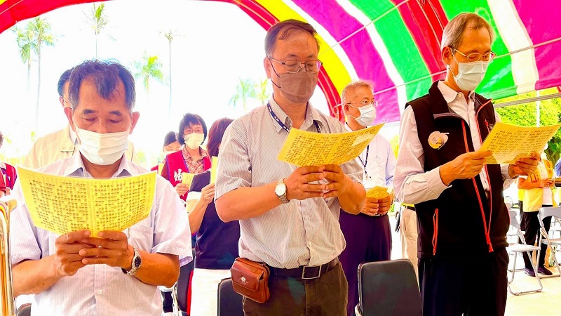 中油煉製事業部祈安法會　安定員工心靈