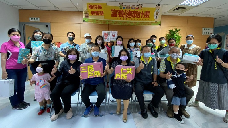高雄市仁武、三民戶所邀中醫師用養生老智慧　富養新住民健康體質
