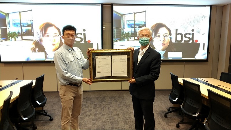 中鋼公司通過ISO 27001資訊安全管理系統國際驗證