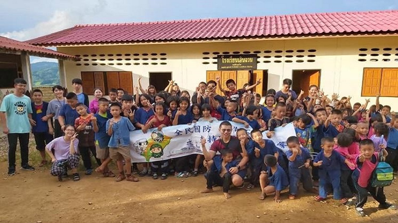 六龜高中志工同學　至泰國擔任國際志工　落實全民國防教育
