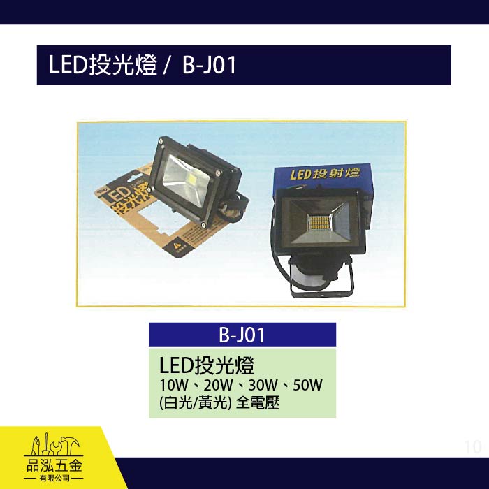 龍之印  LED投光燈 /  B-J01