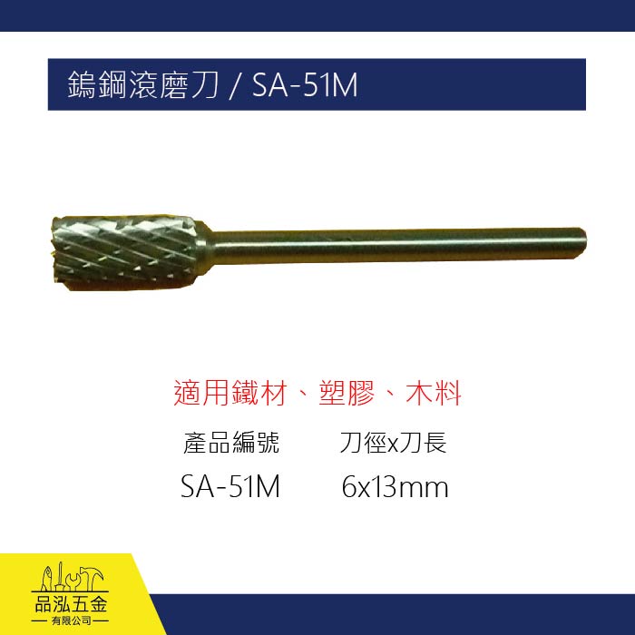 SHELL 鎢鋼滾磨刀 / SA-51M