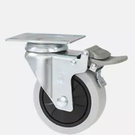 c:k-z-p-a3-303 Medium Duty Caster- PP Wheel (Plate Installation)
