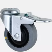 c:g-z-l-b2-303 Medium Duty Caster- Conductive TPR Wheel (Bolt Hole Installation)