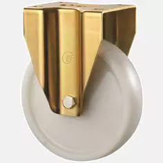 728 plane bearings, all-inclusive plastic core PA casters-yellow zinc-plated bracket integrated mol