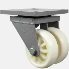 c:s-l-p-828 super heavy load Tonghua PA double casters-marking paint bracket (flat bottom installation)