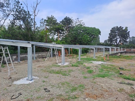 太陽能土木基礎鋼構工程