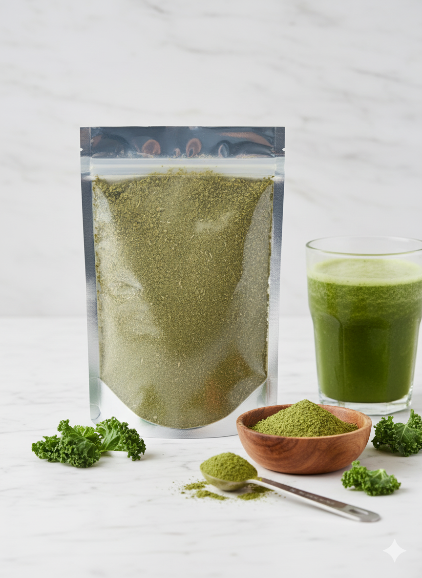 有機羽衣甘藍粉(台灣產地) Kale Powder