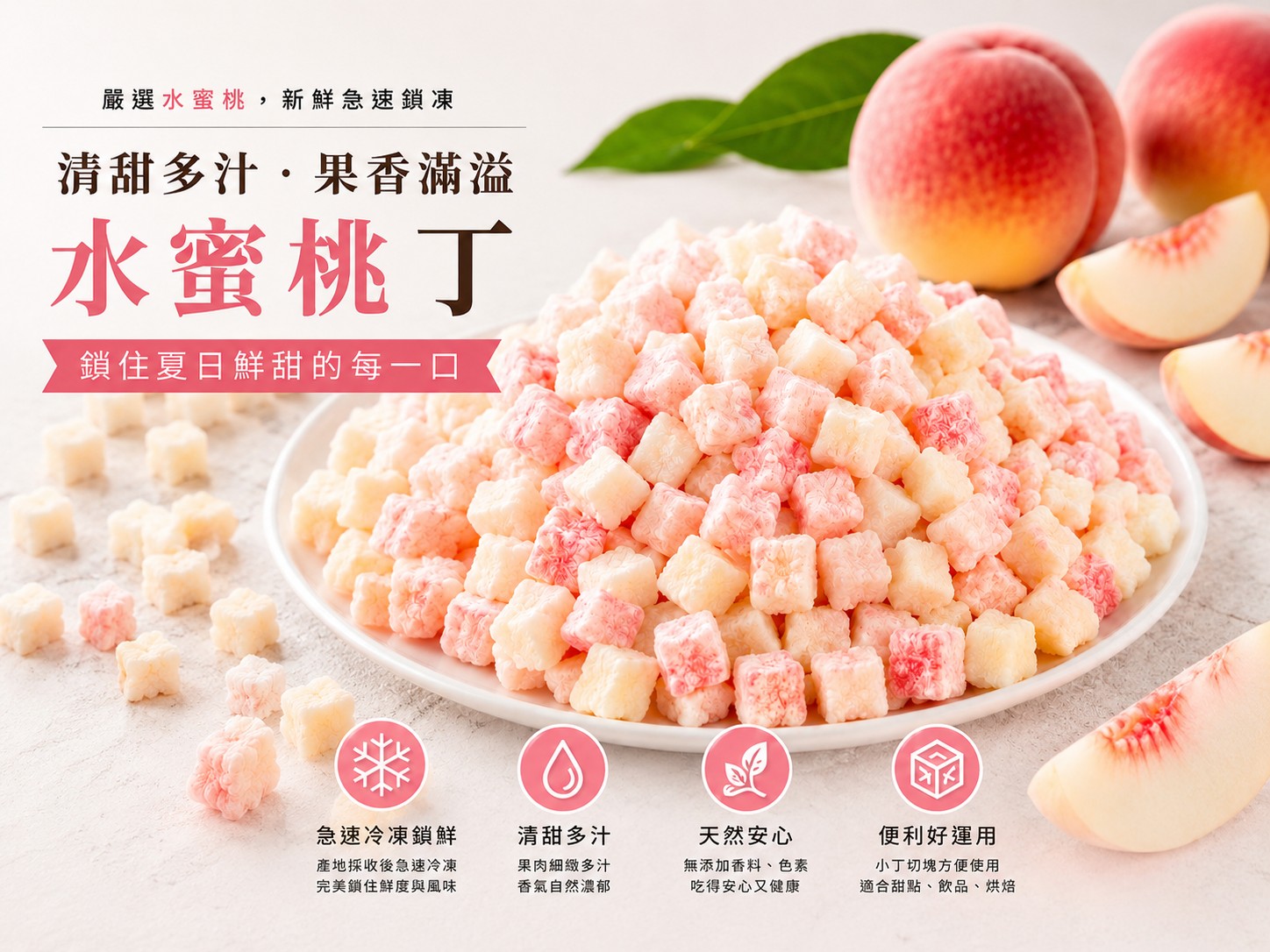 為什麼越來越多餐飲品牌都選擇水蜜桃丁？
